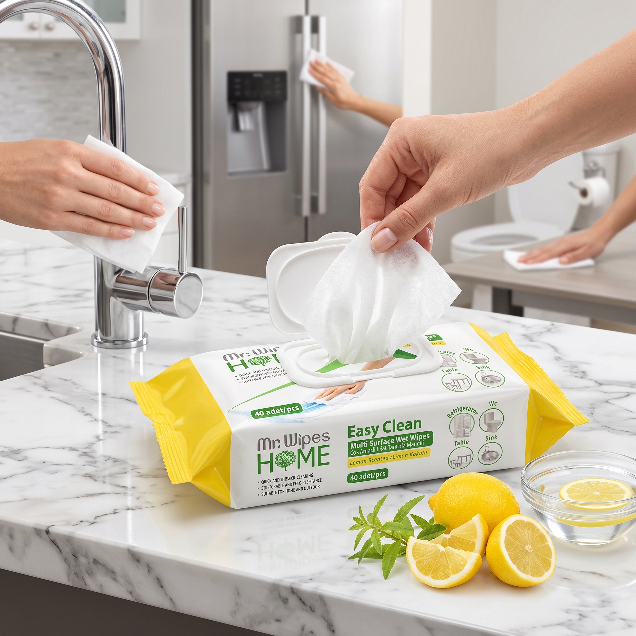 Mr. Wipes Easy Clean